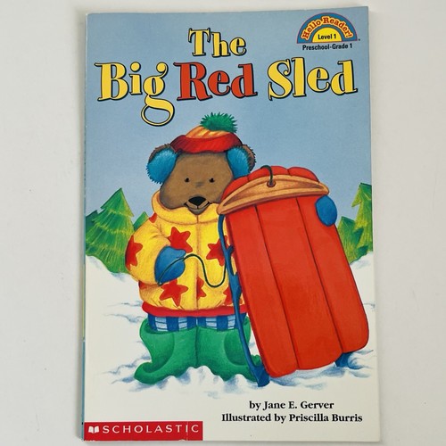 Big red sled - big, hello